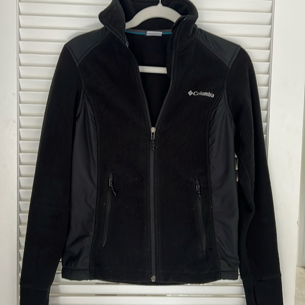 Columbia zip up sweater